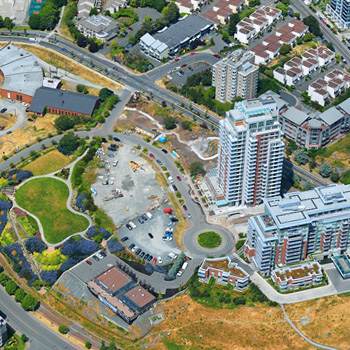 Saghalie Aerial at Bayview Place